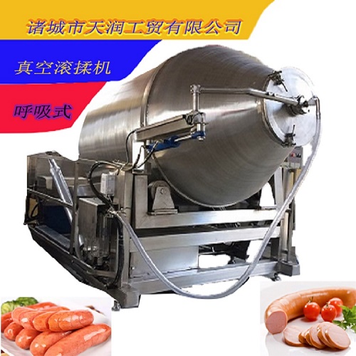 豬肉腌制機(jī) 肉類(lèi)快速高效腌漬機(jī)3500L液壓升降式真空滾揉機(jī)(圖1)
