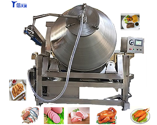 全自動(dòng)海產(chǎn)品肉類大型中型小型真空滾揉機(jī)(圖3)
